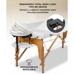 Camilla Para Masajes Gadnic Profesional Hasta 225kg 185x70cm Plegable Azul