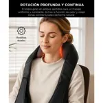 Masajeador Cervical y Lumbar Gadnic 8 Rodillos Bidireccionales