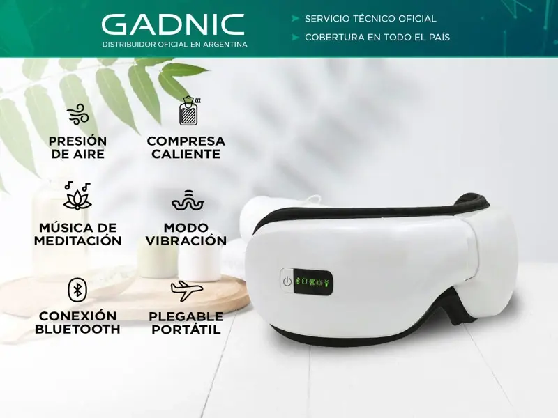 Masajeador Facial Gadnic para Tensión Ocular