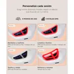 Masajeador De Ojos Care By Gadnic Luz Roja Microcorriente 4 Modos 3 Niveles Intensidad