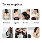 Masajeador Cervical Corporal Shiatsu Waggs Masajes Bidireccional