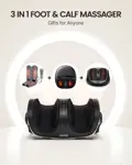 Máquina masajeadora de pies RENPHO con calor y shiatsu para pies y pantorrillas
