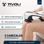 Masajeador De Mano Tivoli Infrarojo Multiuso Función Calor Velocidad Regulable