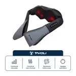 Masajeador Multiuso Tivoli Eléctrico 8 Nodos Negro