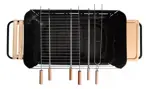 Parrilla Portátil Rodeio Mor Acero B/Esmaltada Con Ruedas