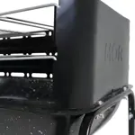 Parrilla Portátil Rodeio Mor Acero B/Esmaltada Con Ruedas