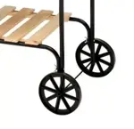 Parrilla Portátil California Mor De Acero Bandeja Esmaltada