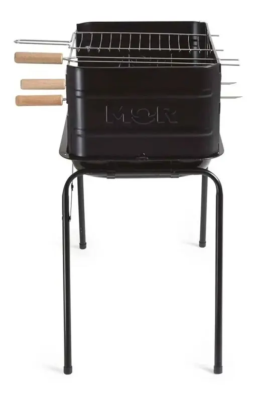 Parrilla Portatil A Carbón Mor Montana Plegable Camping