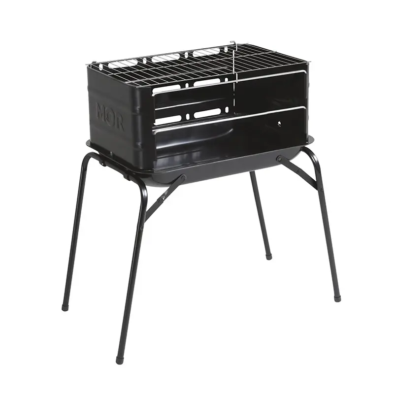 Parrilla Portatil A Carbón Mor Montana Plegable Camping