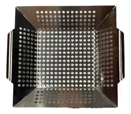 Rejilla Cuadrada De Acero Inoxidabl...