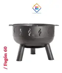 Fogon 60 Ñuke Parrila Fogonero Brasero Jardin