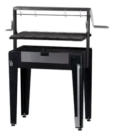 Parrilla A Carbón Maitén Negro Ace...