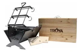 Parrilla Fogonero  Modelo Odisea Más Mesa Convertibl...