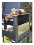 Parrilla Tromen Criolla Plancha Asadora Y Fogonero Enlozado