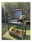 Parrilla Tromen Criolla Plancha Asadora Y Fogonero Enlozado