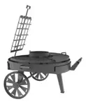 Carro Fogonero Vule 1200 Compatible Con Fogon Orion
