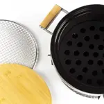 Robatayaki Tomodachi Kamado Argentino Color Negro