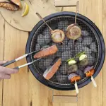 Robatayaki Tomodachi Kamado Argentino Color Negro