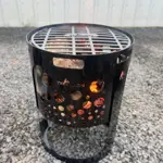 Fogón 400 A Leña Con Emparrillado Desmontable Tromen FG400