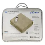 Frazada Eléctrica Térmica Silfab FOD400-B Beige 1 Plaza