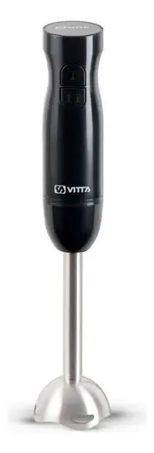 Minipimer Mixer Vitta 800w 2 Vel Acero Inoxidable Negra