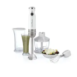 Licuadora De Mano Mixer  PeLma327b 800W Blanca