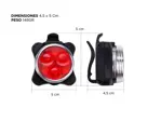 Luces Para Bicicleta Led Recargables Gadnic kit x 2 Impermeables