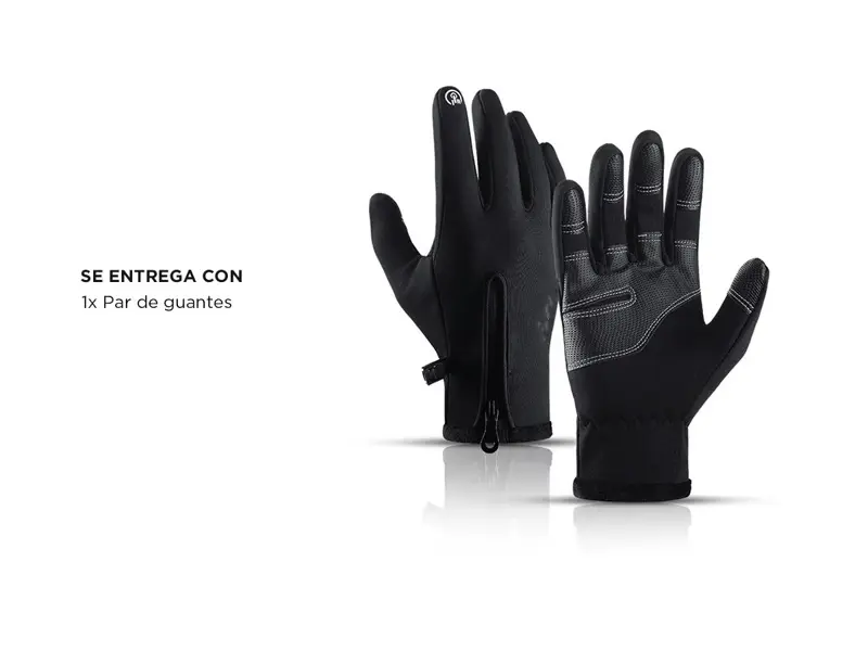 Guantes Térmicos Touch Gadnic MG 01 Deportes Extremos Talle M