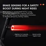 Luz Trasera Rockbros Bicicleta Sensor Inteligente R5