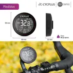 Ciclocomputadora GPS Ciclismo / Bluetooth / Ant+ / 2.5 inch / IPX6 M2 CYCPLUS
