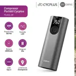 Compresor Portatil Bicicleta Gris 150 psi A8 CYCPLUS