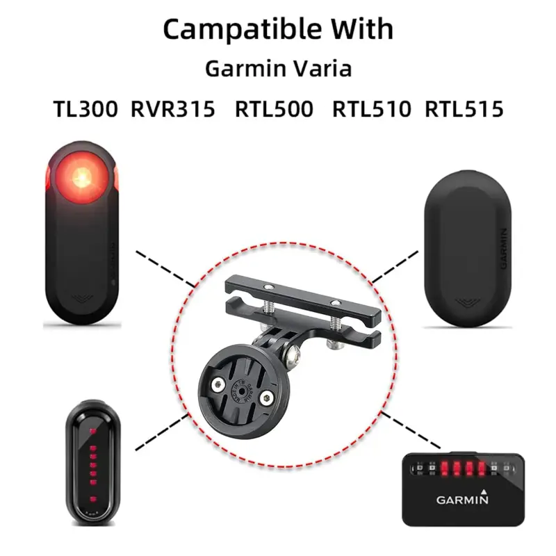 Soporte Radar Bicicleta Cestbon para Garmin Varia RTL510 515