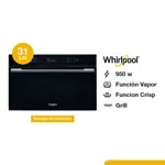 MICROONDAS EMPOTRABLE WMO31AE 31L 2100W NG. WHIRLPOOL