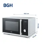Microondas Air Fryer BGH 25 Litros B325dfb24