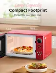 Horno Microondas Comfee Cmo-mmp02aa Rojo 0.9 Pies Cúbicos Co
