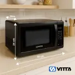 Microondas Vitta Digital 23Lts 1000W 6 Modos
