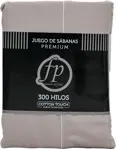 Sábana Premium King Size - Microfibra, No Peeling, No Plancha, Vison
