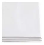 Juego De Sábanas Tommy Hilfiger De Percal De Algodón Blanco Blanco Sólido Diseño De La Tela