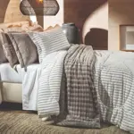 Acolchado Altenburg 13101110450001 Blend Sense Raya 260x235 Blanco