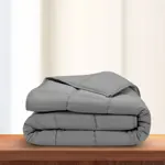 Acolchado Plumón DB 4 Estaciones Hotelero 600 H - Gris Claro - 2 1/2 Plazas