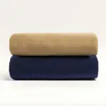 Frazada Polar Lisa 2 1/2 Plazas Color Azul