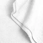 Frazada Polar Lisa King Size Color Blanco