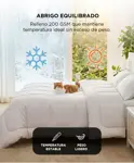 Acolchado Plumon Rieti By Gadnic Queen 4 Estaciones 230x240 Beige 300H