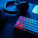 Teclado Gamer VSG Mintaka Kailh 60% VSG Blanco Red