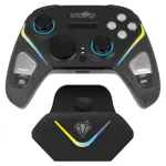 Joystick Gamer Level-Up Orus Dock de carga Wireless 2.4Ghz USB-C PC/Android/Switch Negro