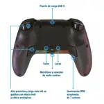 Joystick Level Up Bandit Bluetooth PS5 PC Android e iOS - USB-C - Jack 3.5 - Efecto Hall