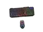 Kit Gamer Teclado "Ñ" + Mouse | BOS TAURUS by SKYWAY | Retroilumniado Led - USB