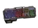 Kit Gamer Teclado "Ñ" | MADNESS by SKYWAY | Metal + Anti-Salpicaduras + Retroilumniado Led
