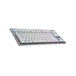 TECLADO INALAMBRICO MECÁNICO G915 TKL GL TACTILE WHITE