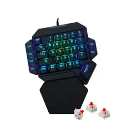 Teclado Mecánico Gamer Rgb De 35 T...